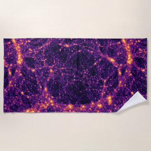 Cosmic Web Beach Towel