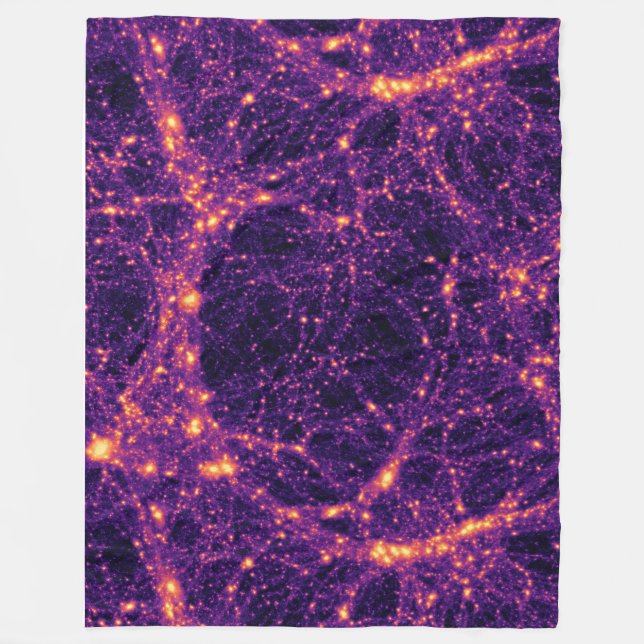 Cosmic Web Fleece Blanket (Front)
