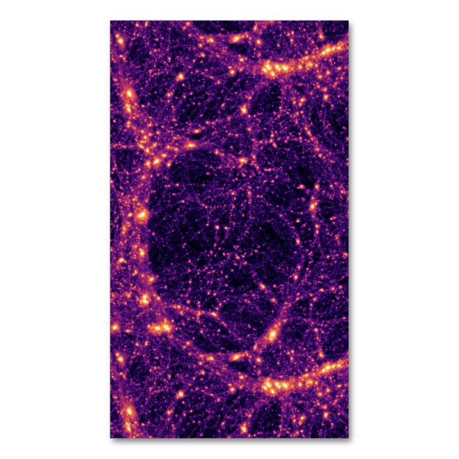 Cosmic Web Magnetic Business Card (Front Vertical)
