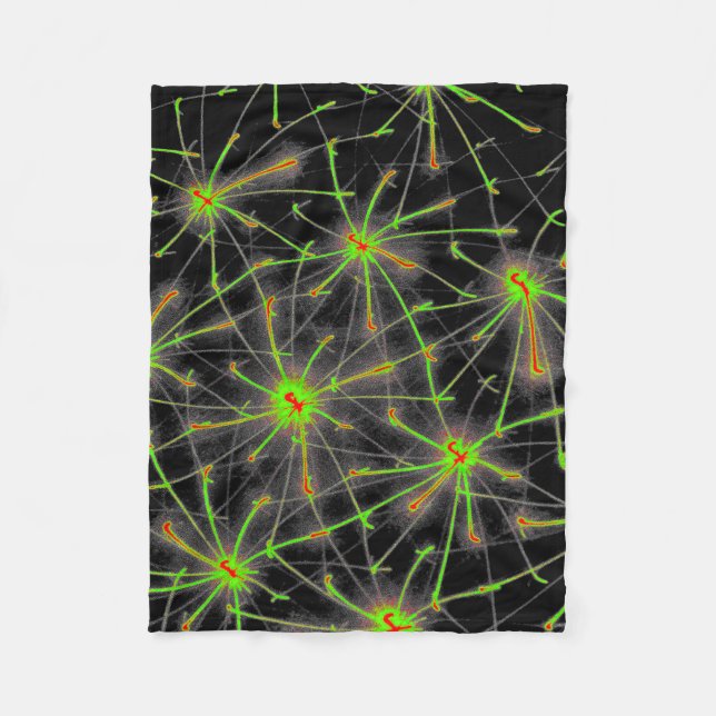 Cosmic Webflare Fleece Blanket (Front)