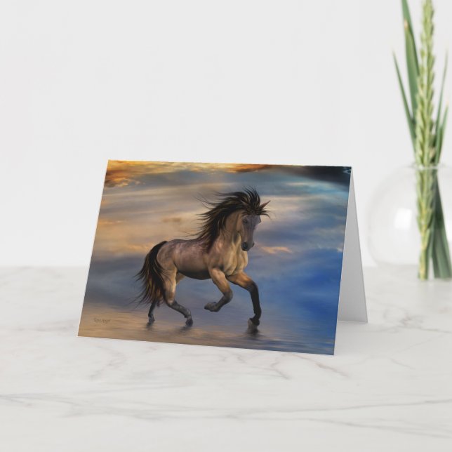 Cosmic .. wild stallion card (Front)