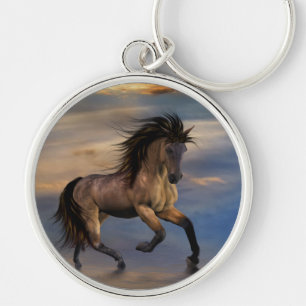 cosmic .. wild stallion key ring