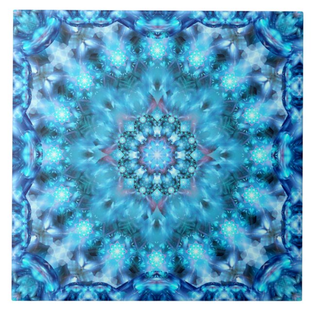 Cosmic Window Mandala Tile (Front)