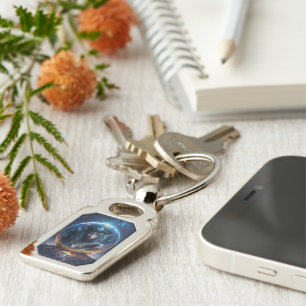Cosmic Witch – Born from the Star Sphere. Key Ring