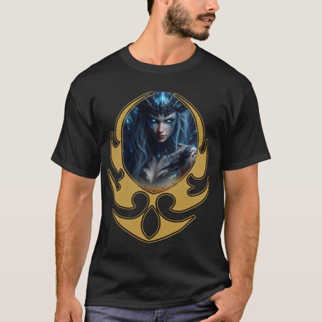 Cosmic Witch – Born from the Star Sphere. T-Shirt (Front)