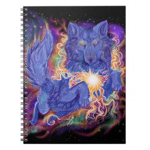 Cosmic Wolf Notebook