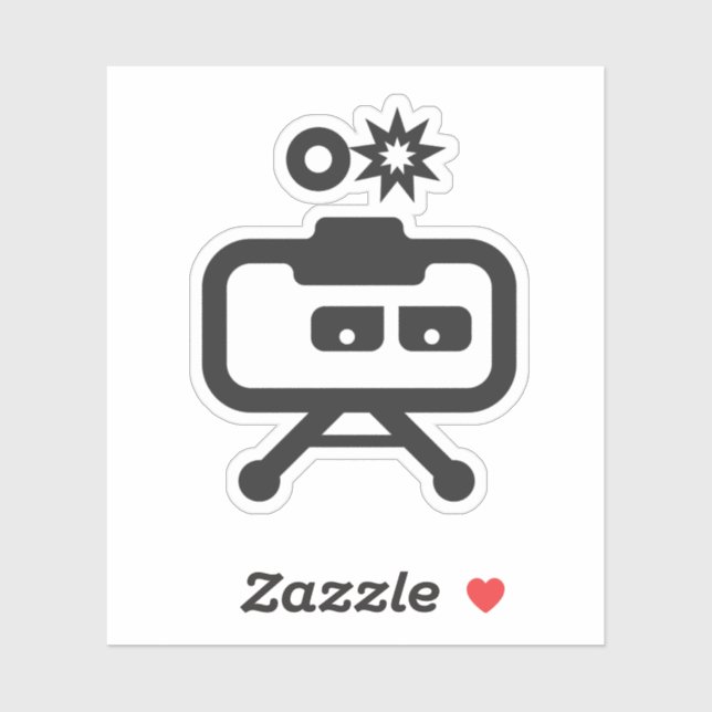 Cosmicity Logobot 3" Sticker, 6 ct. (Sheet)