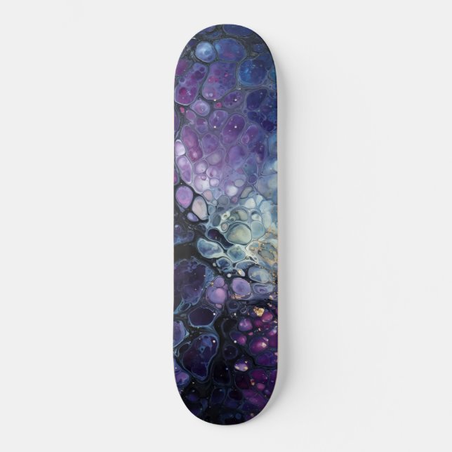 CosmicNebulaePour Skateboard (Front)
