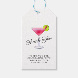 Cosmo Cocktail Party Gift Tags