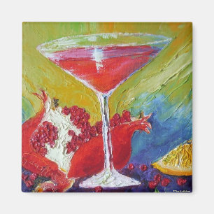 Cosmo & Red Pomegranate Magnet