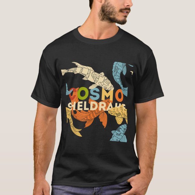 Cosmo Sheldrake with Koi Fish T-Shirt (Front)