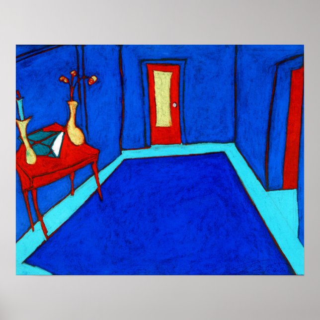 Cosmo Street Blue Print (Front)