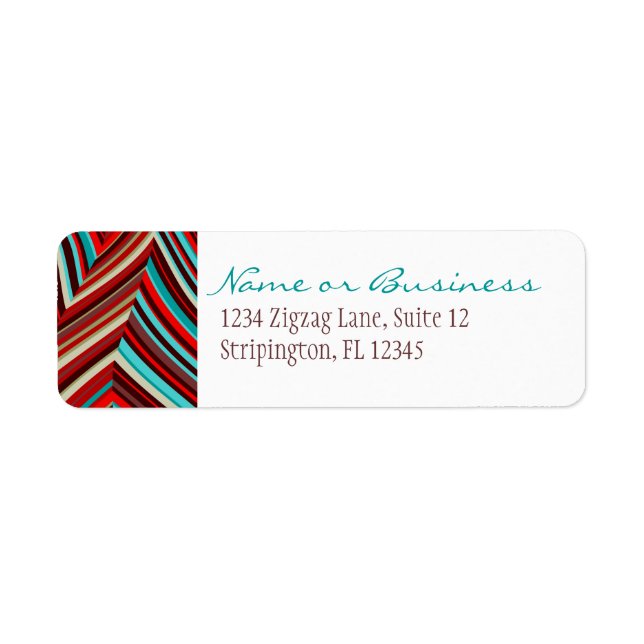 Cosmo Waves Address Label Return Address Label (Front)
