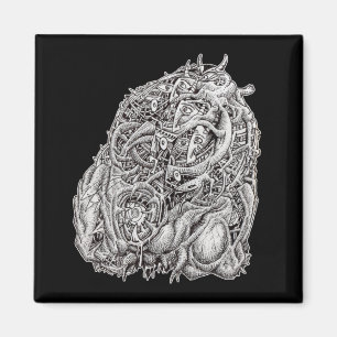 Cosmographic Head by Brian Benson, Magnet