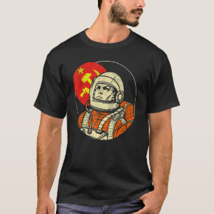 Cosmonaut Astronaut Space Soviet Union Yuri Gagari T-Shirt
