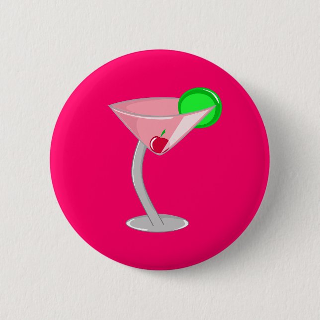 Cosmopolitan 6 Cm Round Badge (Front)