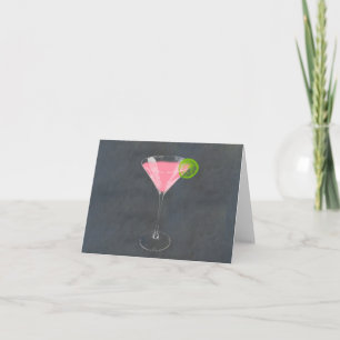 Cosmopolitan Cocktail Card
