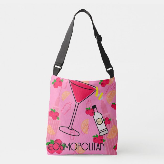 Cosmopolitan Cocktail Crossbody Bag (Front)
