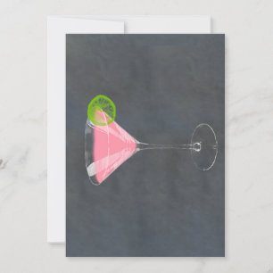 Cosmopolitan Cocktail Invitation