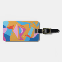 Cosmopolitan Colorwave Luggage Tag