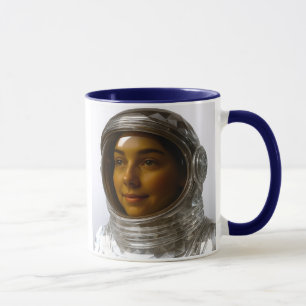 Cosmopolitan women's portrait mug