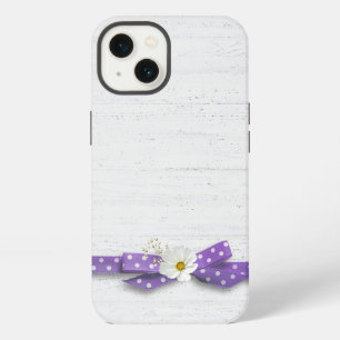Cosmos and Polka Dot Ribbon  iPhone 13 Case