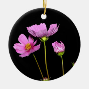 Cosmos at Night Ceramic Ornament