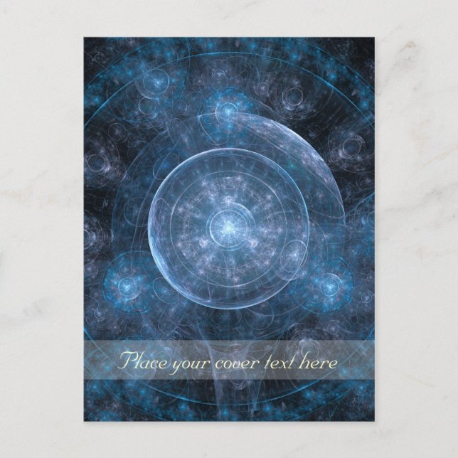Cosmos Background 001 Postcard (Front)