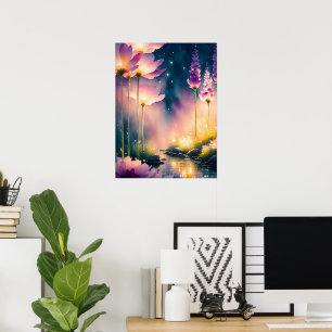 Cosmos blossoms Art Work Poster