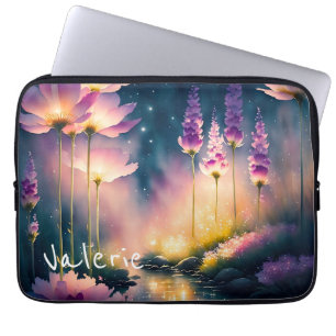 Cosmos blossoms laptop sleeve