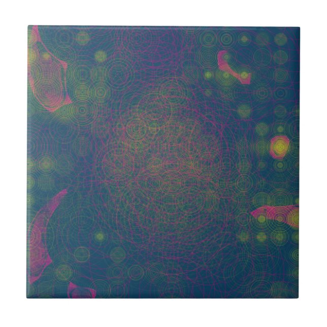 Cosmos Ceramic Tile (Front)