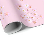 Cosmos Collage Wrapping Paper<br><div class="desc">Collage of purity cosmos in pink perfect for any gift.</div>