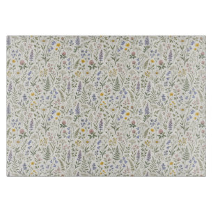 cosmos delicate stem airy floral elegant nature bo cutting board