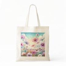 Cosmos Flowers & Quote