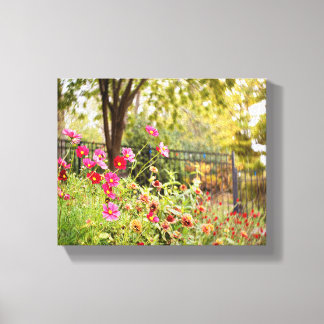 Cosmos Garden 8 x 10 Canvas Wrap by DeGruy Print