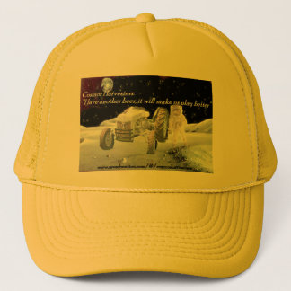 Cosmos Harvesters beer hat