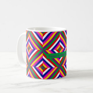 Cosmos-infinite Personalised Mug - Purple/Green