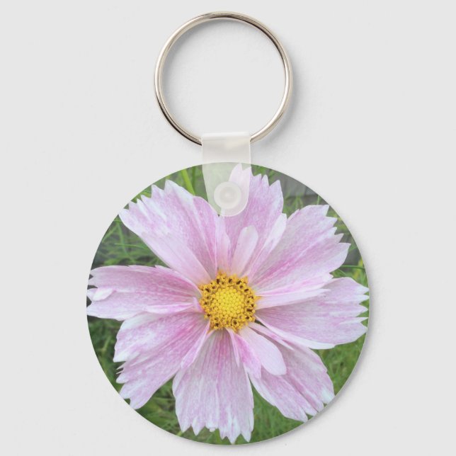Cosmos - Palest of Pinks --- Key Ring (Front)