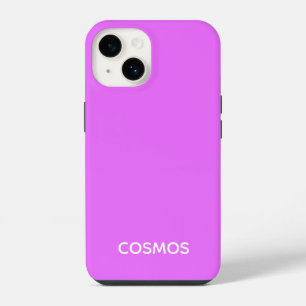 Cosmos purple colour name iPhone 14 case