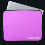 Cosmos purple colour name laptop sleeve<br><div class="desc">Cosmos purple colour name</div>
