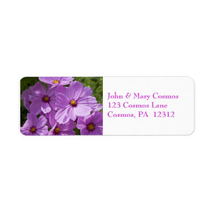 Cosmos Return Address Label