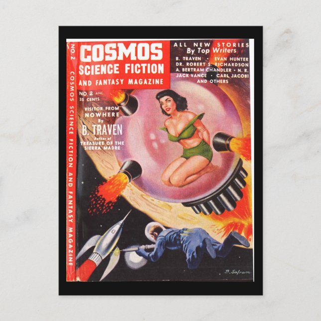 Cosmos v01 n02 (1953-11.Star)_Pulp Art Postcard (Front)
