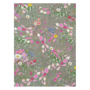 Cosmos Wilderness Wild-Flowers Tablecloth