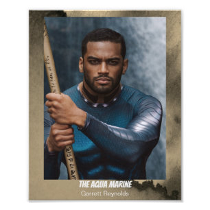 Cosplay Actor Headshots   Character Name Photo Print