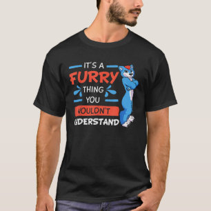 Cosplay Characters Play Costume Anime Job Furry T-Shirt