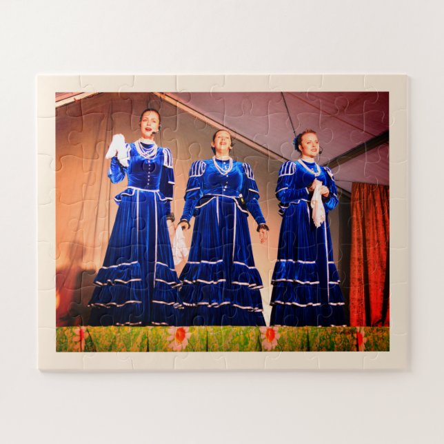 Cossack singers jigsaw puzzle (Horizontal)