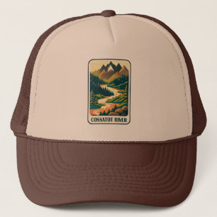 Cossatot River Arkansas Colours Trucker Hat