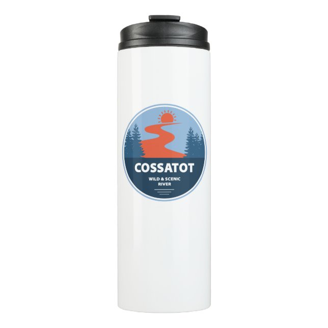 Cossatot Wild And Scenic River Arkansas Thermal Tumbler (Front)