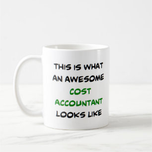 cost accountant, awesome coffee mug