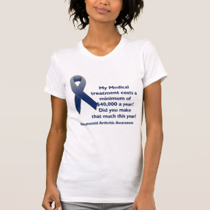 Cost of Medicine Rheumatoid Arthritis Awareness T-Shirt